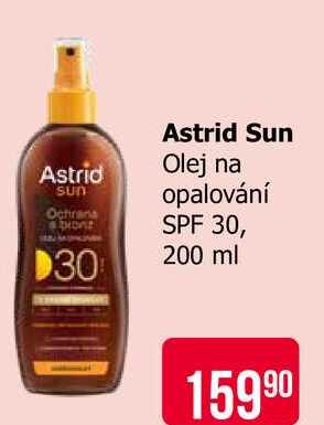 Astrid Sun Olej na opalování OF 30 200ml