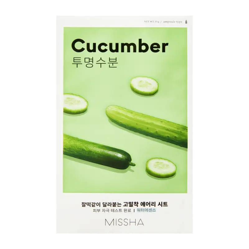 Missha Pleťová maska Cucumber, 19 cm