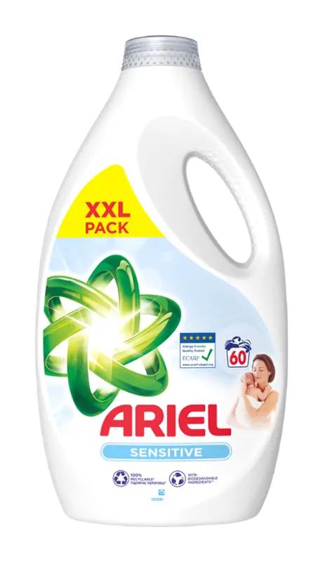Ariel Prací gel Sensitive Skin, 60 pd