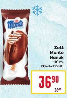 Zott Monte Nanuk 110 ml  