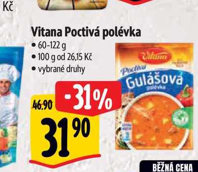  Vitana Poctivá polévka • 60-122 g  