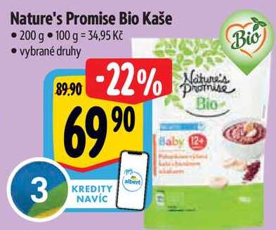 Nature's Promise Bio Kaše, 200 g 