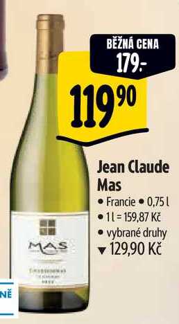 Jean Claude Mas, 0,75 l