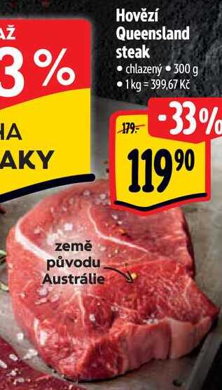 Hovězí Queensland steak, 300 g