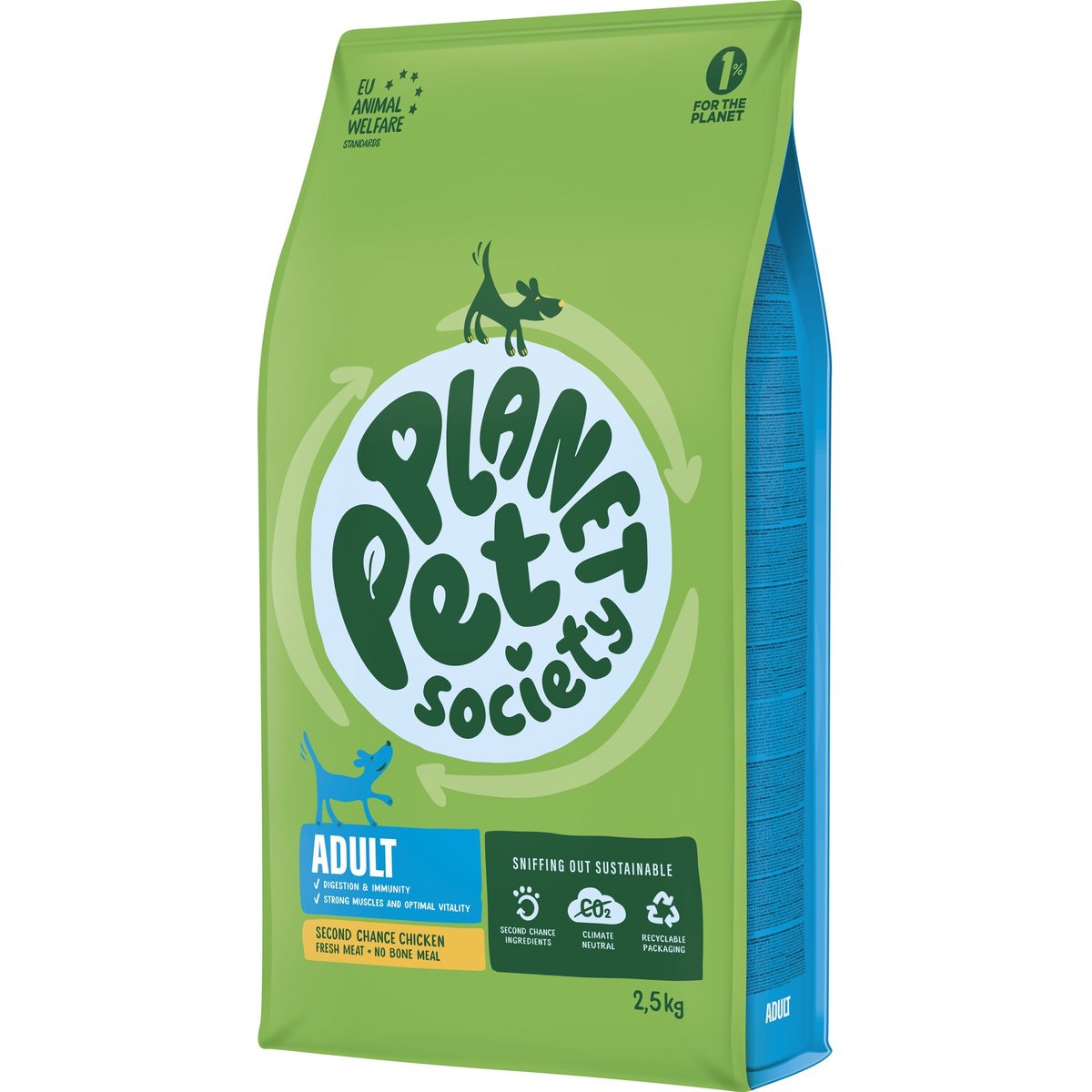 Planet Pet Society Adult krmivo pro psy s kuřecím masem