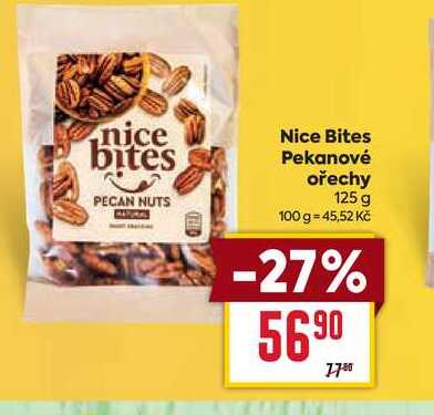 Nice Bites Pekanové ořechy 125 g 