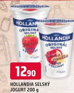 HOLLANDIA ORIGINAL SELSKÝ JOGURT 200 g 