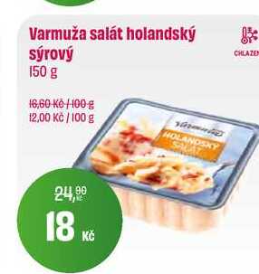 Varmuža salát holandský sýrový 150 g 