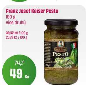 Franz Josef Kaiser Pesto 190 g 