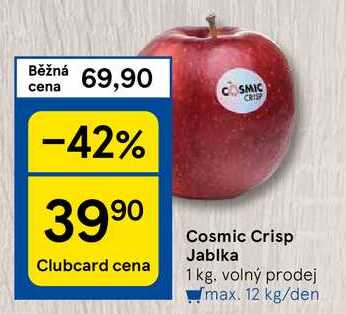Cosmic Crisp Jablka, 1 kg. volný