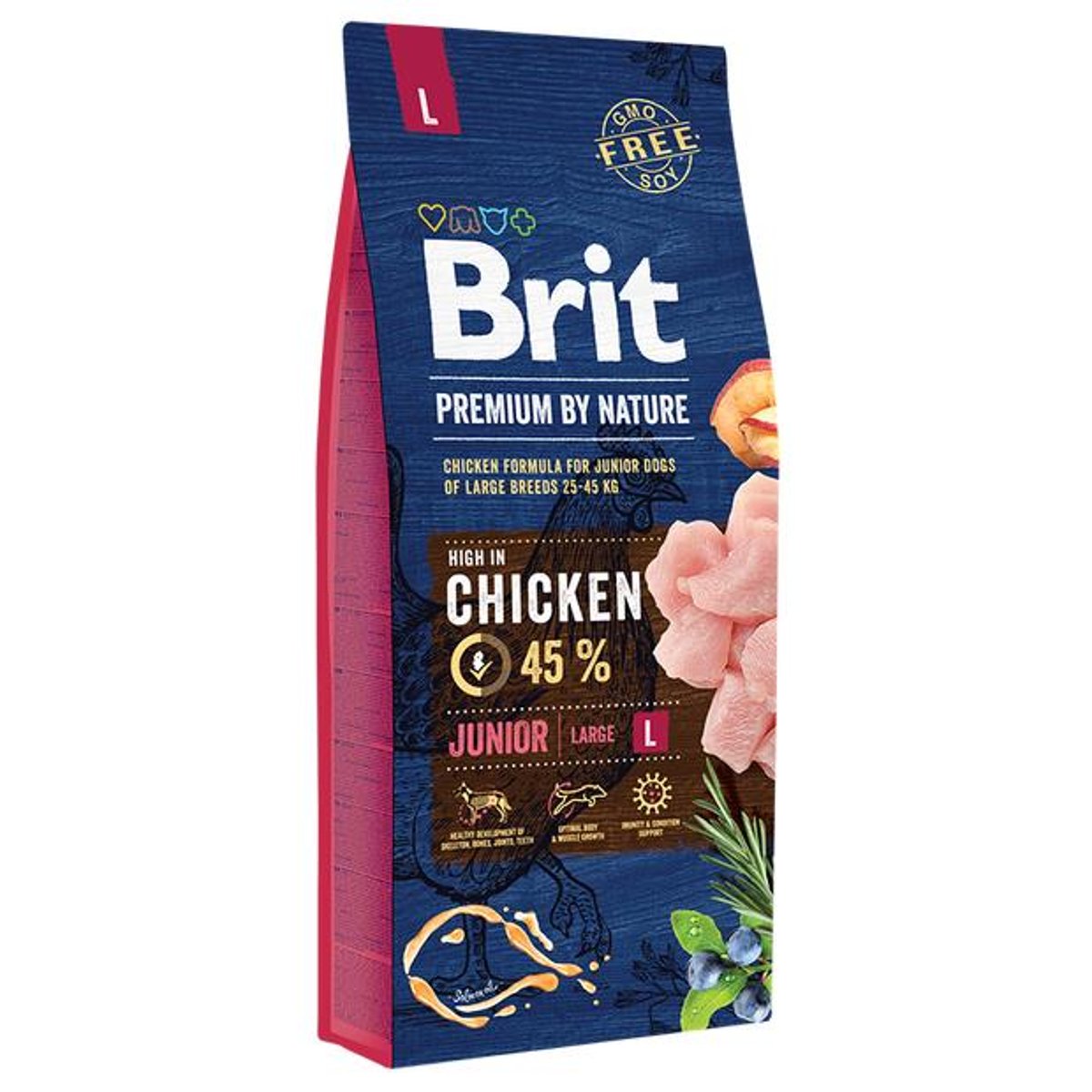 Brit Premium by Nature Junior L pro psy