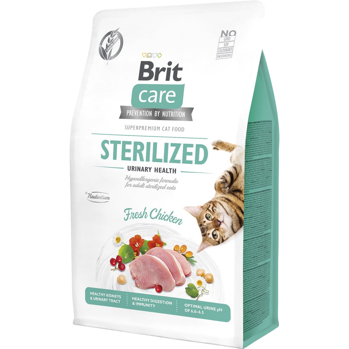 Brit Care Cat Grain-Free Sterilized Urinary Health pro kočky