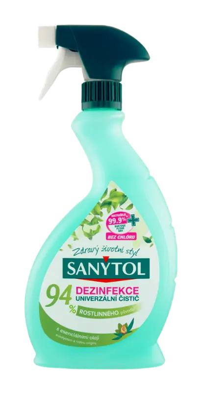 Sanytol Dezinfekční čistič 94% rostlinného původu, 500 ml