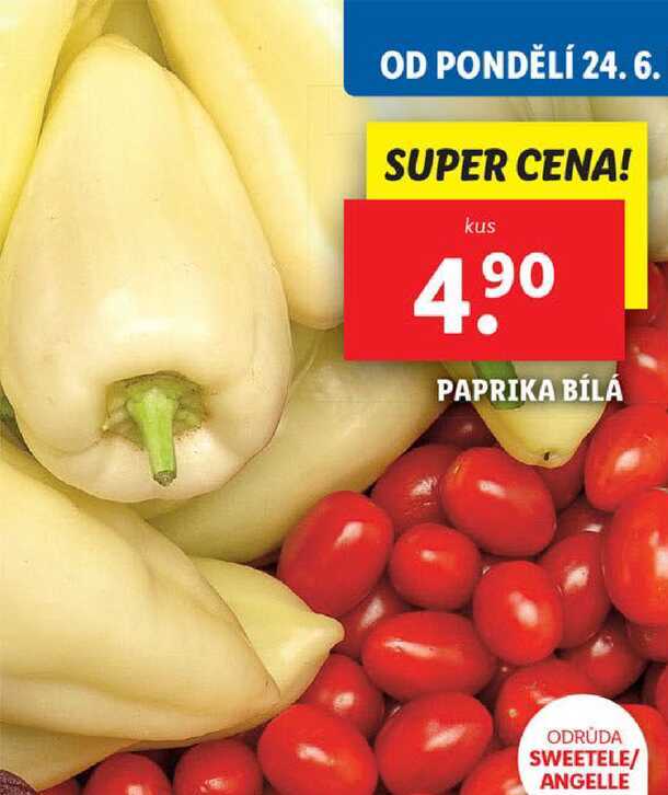 PAPRIKA BÍLÁ, 1 ks