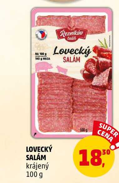 LOVECKÝ SALÁM, 100 g