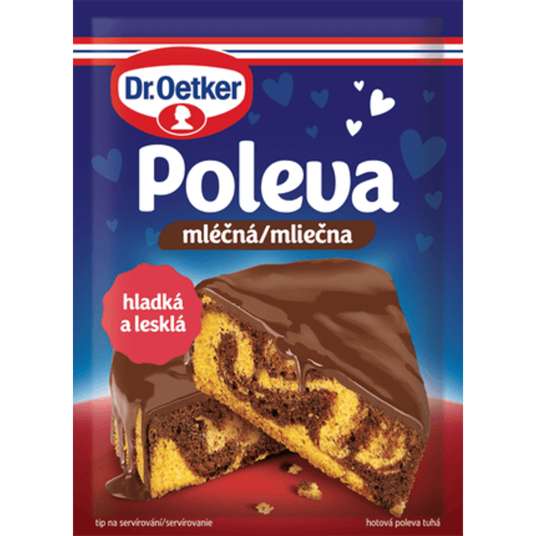 Dr. Oetker Poleva mléčná čokoláda