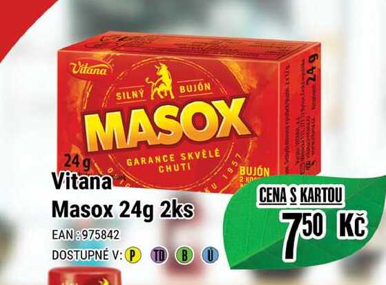 Vitana Masox 24g 2ks 