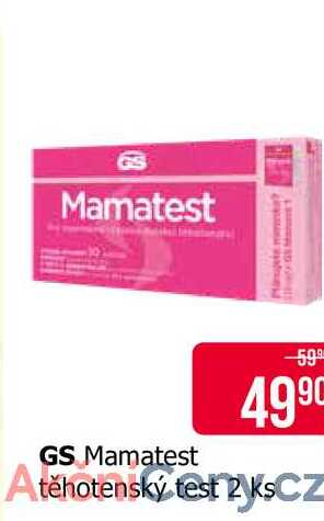 GS Mamatest těhotenský test 2ks