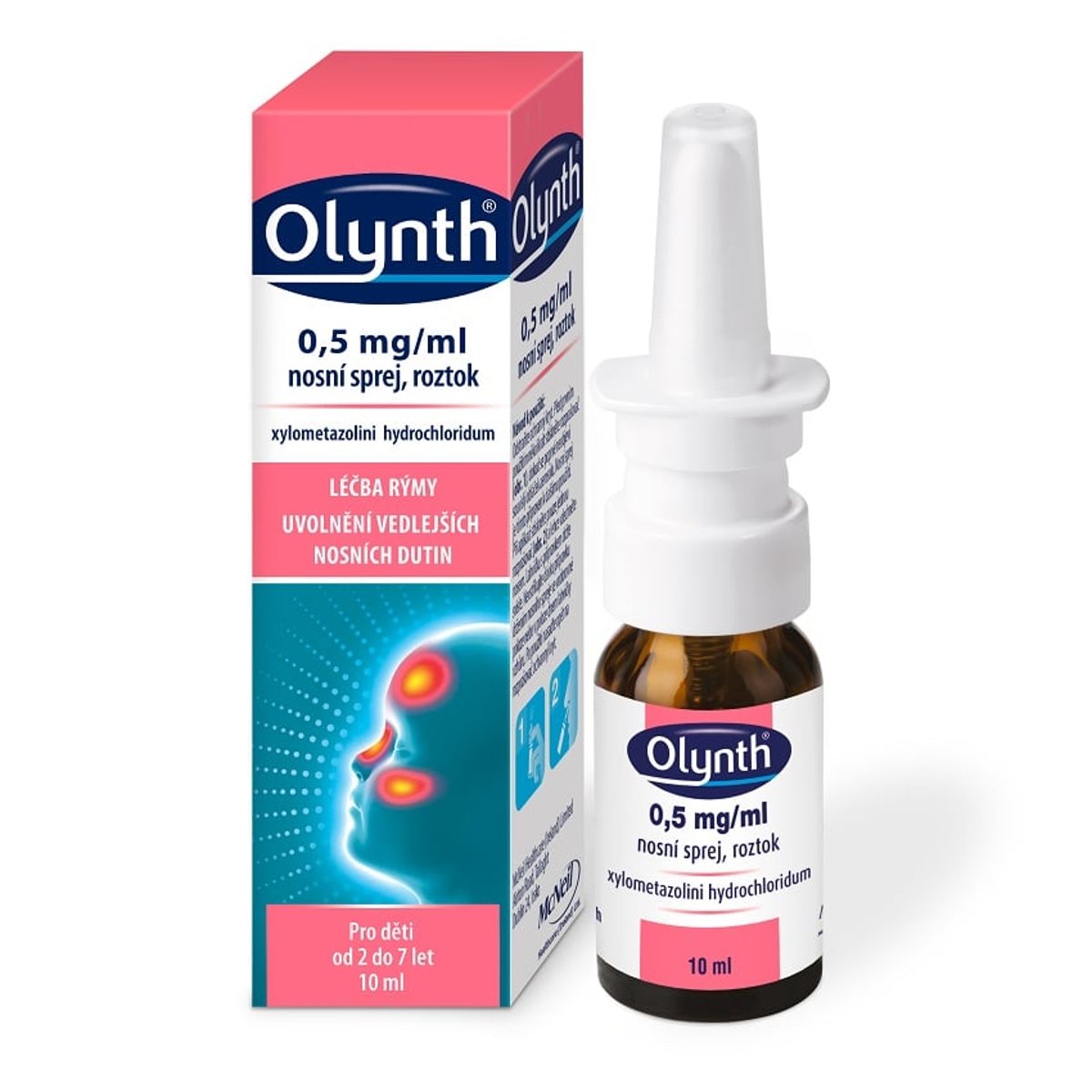 OLYNTH 0,5MG/ML Nosní sprej, roztok 1X10ML