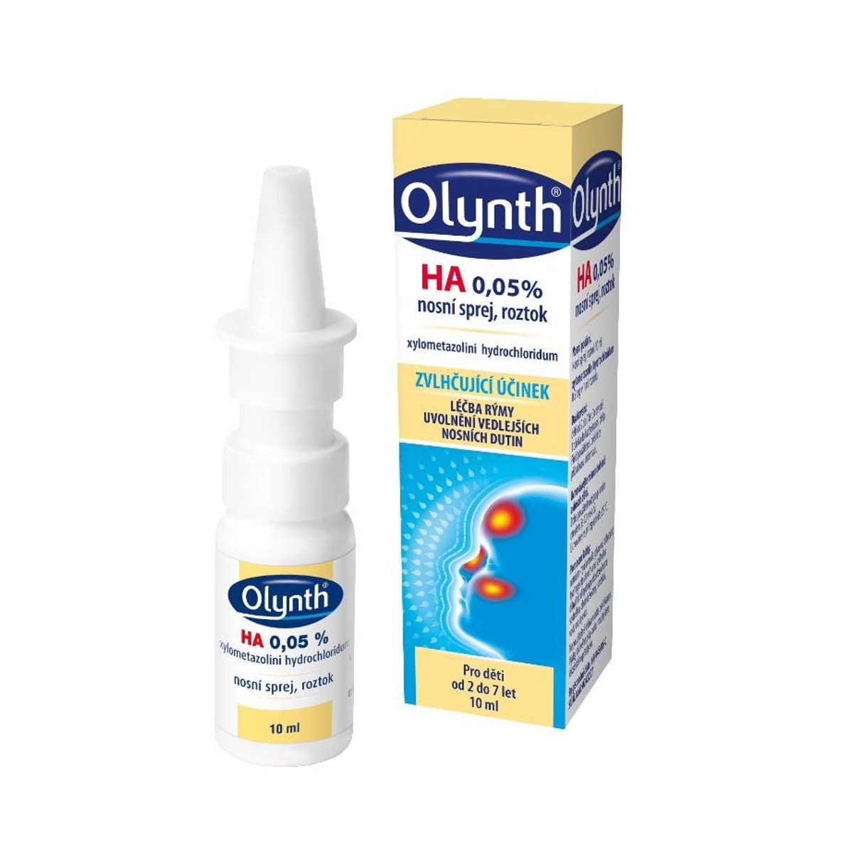 OLYNTH HA 0,5MG/ML Nosní sprej, roztok 10ML