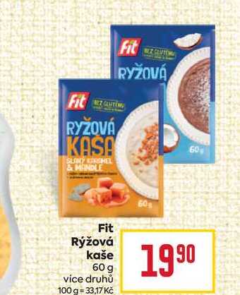 Fit Rýžová kaše 60 g