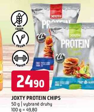Joxty protein chips 50 g vybrané druhy