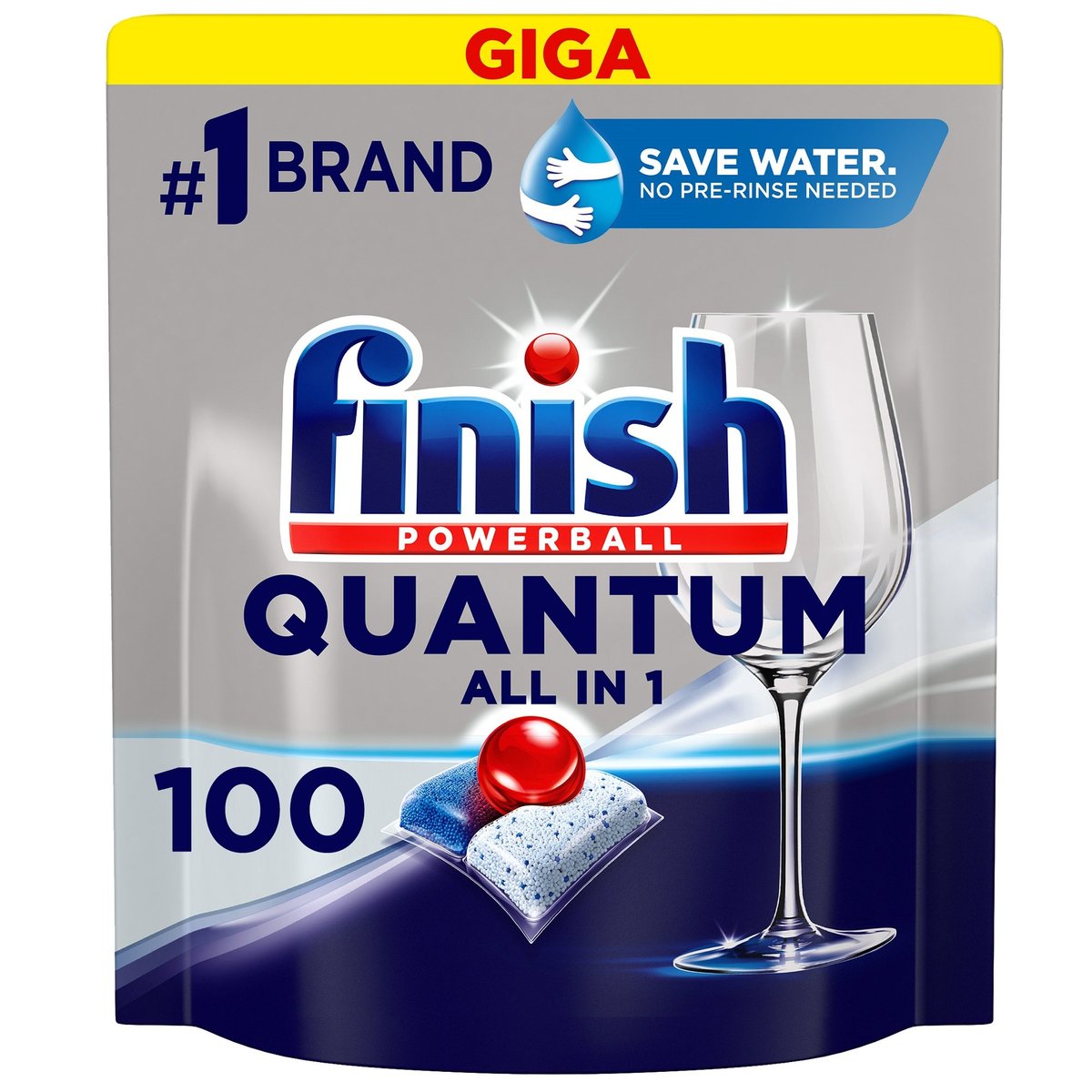 Finish Quantum All in 1 kapsle do myčky nádobí