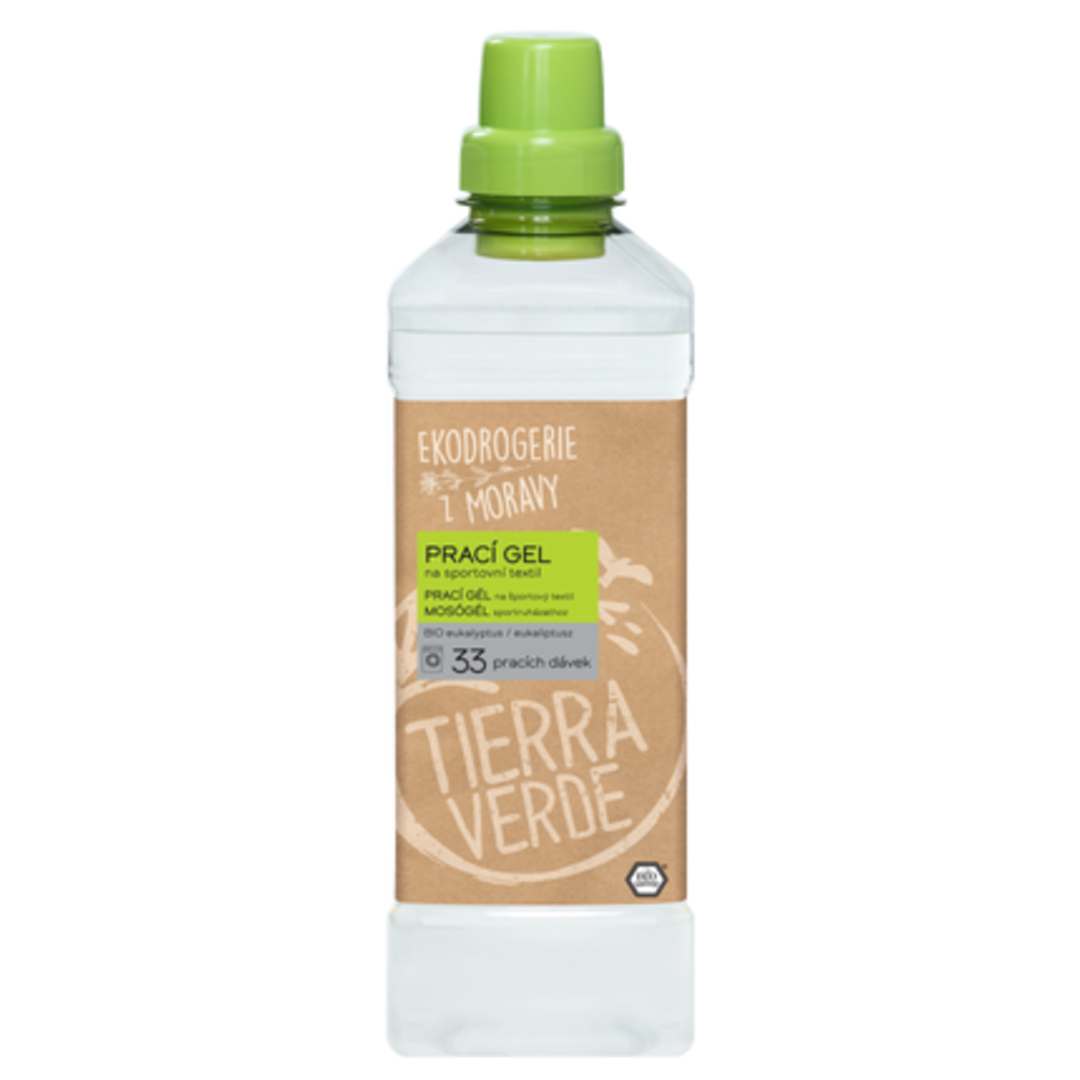 Tierra Verde Prací gel na sportovní textil s BIO eukalyptovou silicí, 1 l