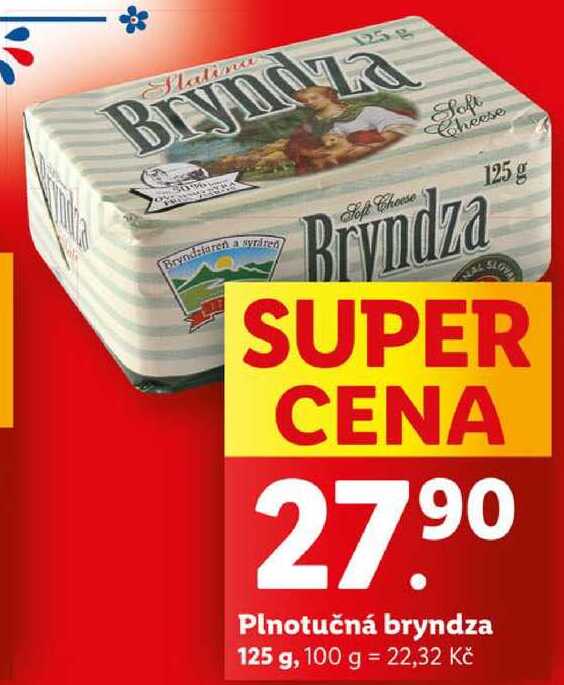 Plnotučná bryndza, 125 g