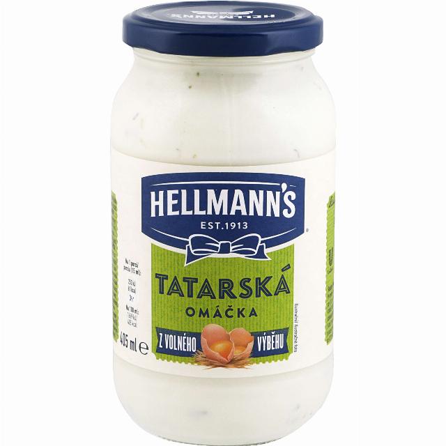 Hellmann's Tatarská omáčka/Majonéza/Salátová omáčka