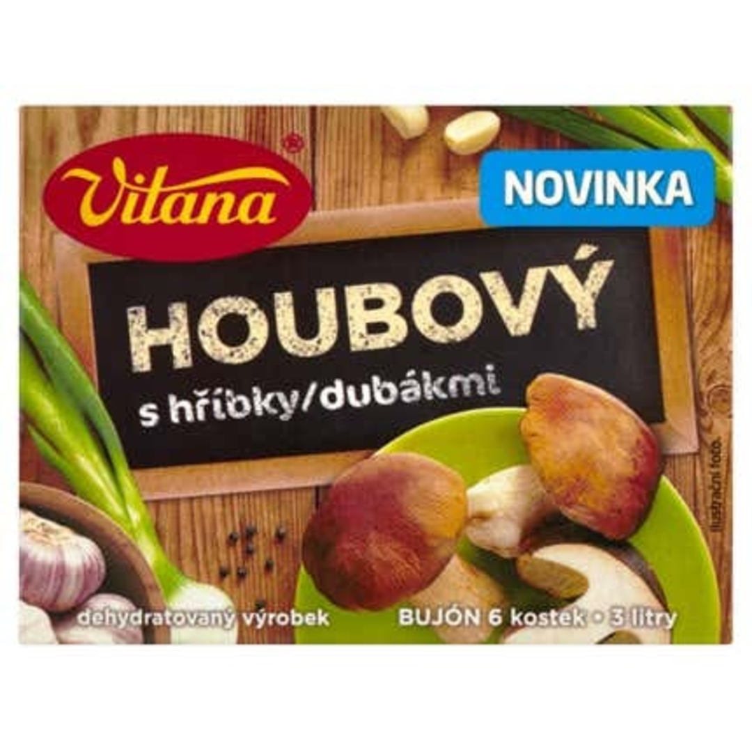 Vitana Houbový bujón s hříbky