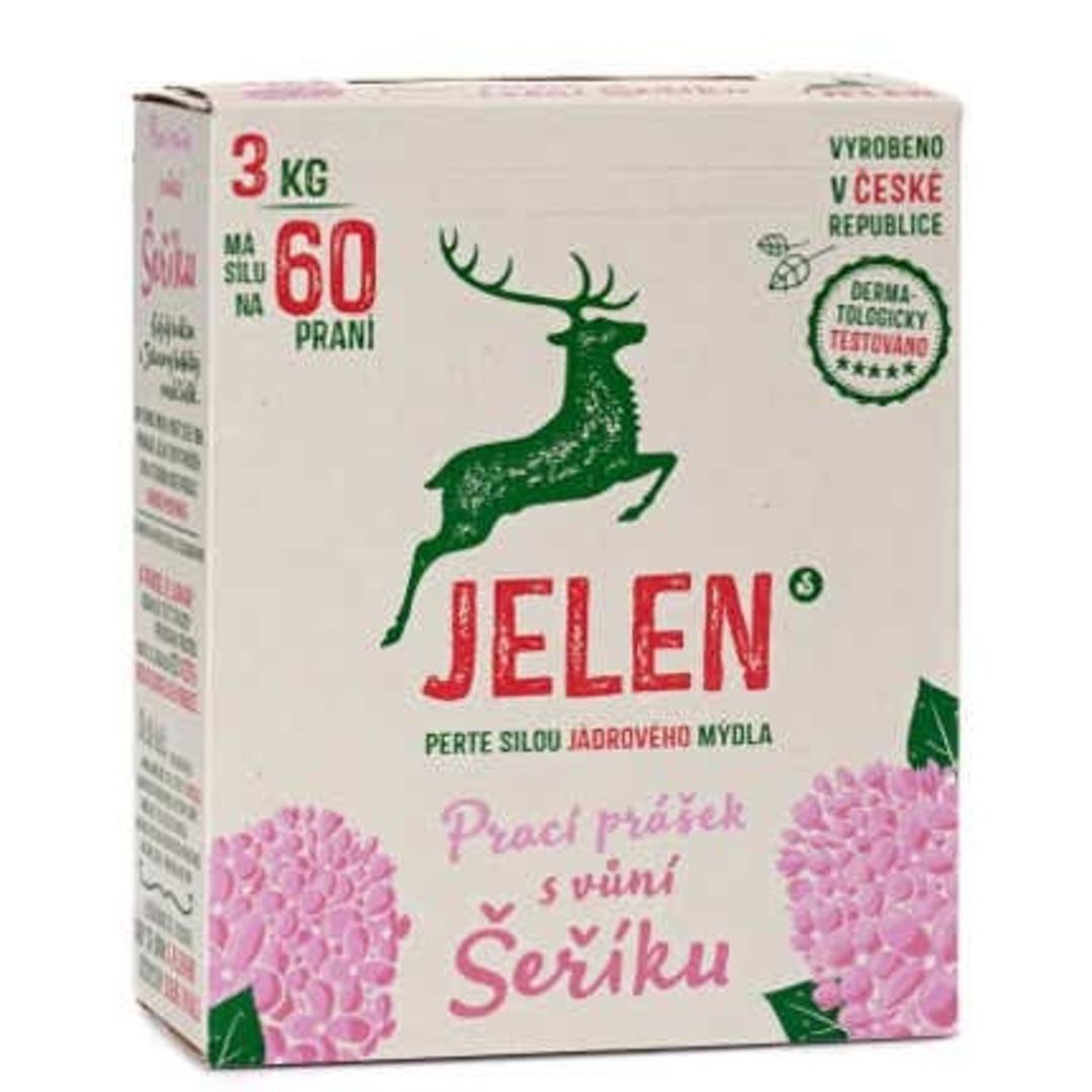 Jelen Prací prášek s vůní šeříku 3kg