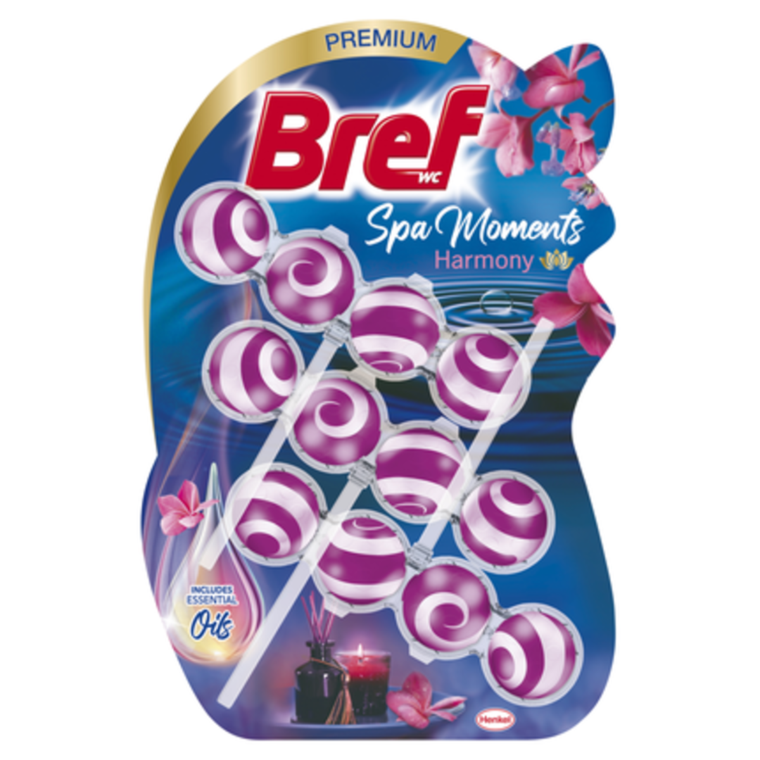 Bref Spa Moments Harmony tuhý WC blok 3x50g