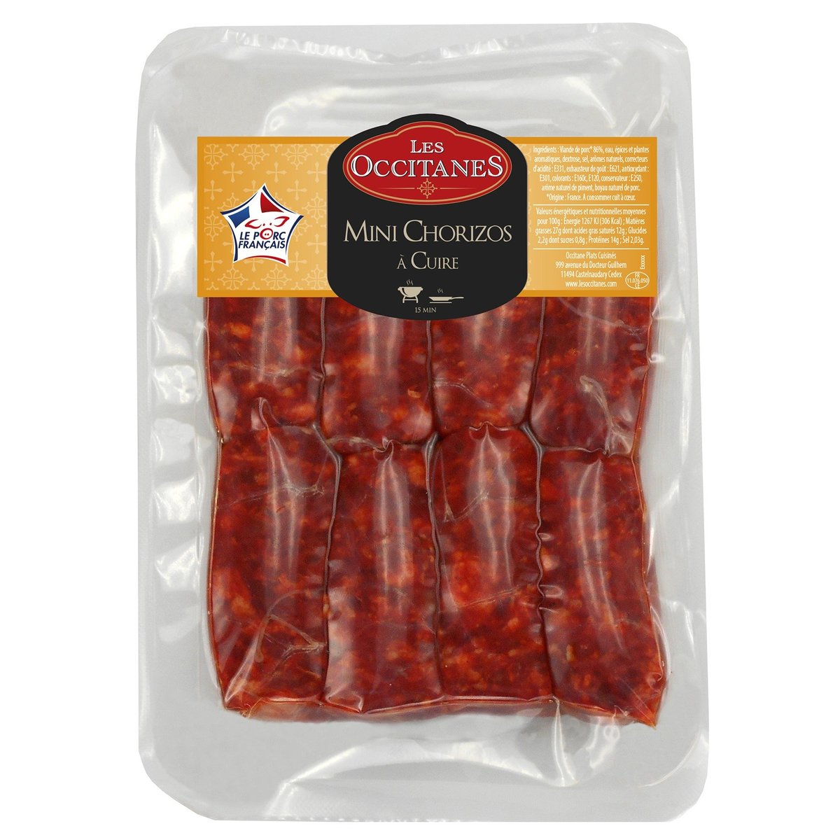 Les Occitanes Mini chorizo na gril