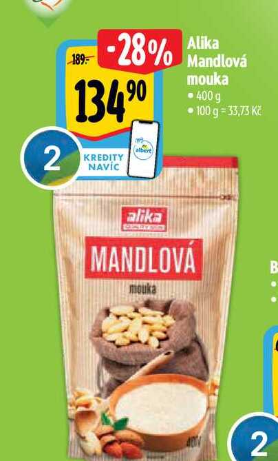Alika Mandlová mouka 400 g