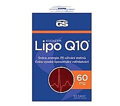 GS Koenzym Lipo Q10 60 mg 60 kapslí