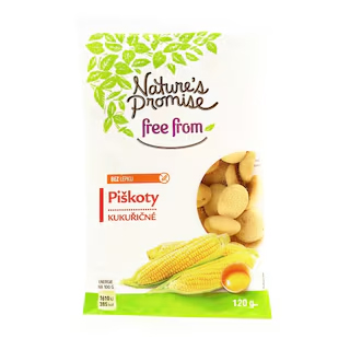 Nature's Promise Free From Piškoty 120g  