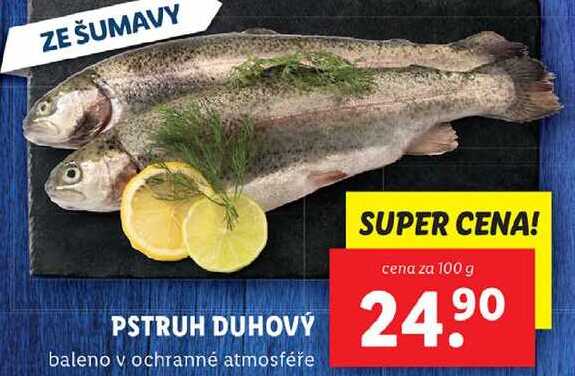 Pstruh Cena