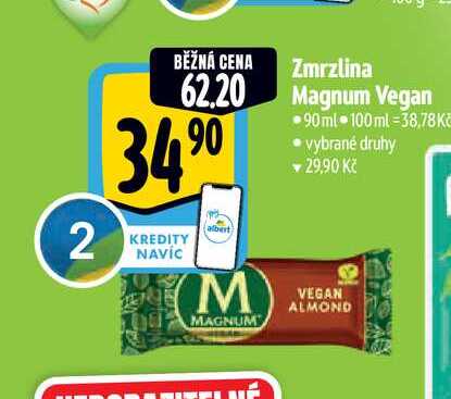   Zmrzlina Magnum Vegan 90 ml