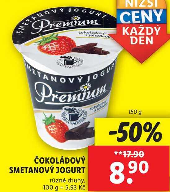 ČOKOLÁDOVÝ SMETANOVÝ JOGURT, 150 g