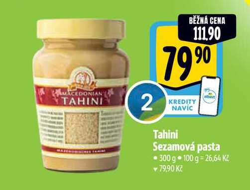 Tahini Sezamová pasta 300 g