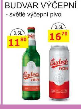 Budweiser Budvar B:Classic světlé výčepní pivo 0,5l 0.5l plech