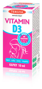 TEREZIA Vitamin D3 BABY kapky 10 ml