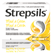 Strepsils Med a Citron 24 pastilek