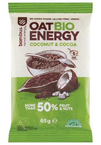 Bombus BIO Ovesná energy kaše, 65 g