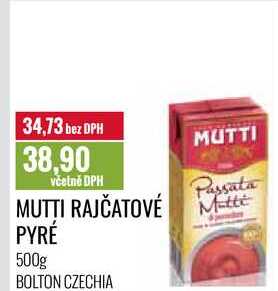 MUTTI RAJČATOVÉ PYRÉ 500g 