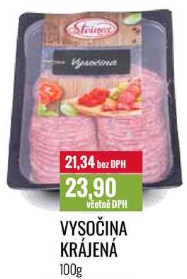 VYSOČINA KRÁJENÁ 100g 