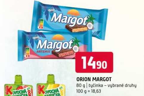 ORION Margot 80g, vybrané druhy