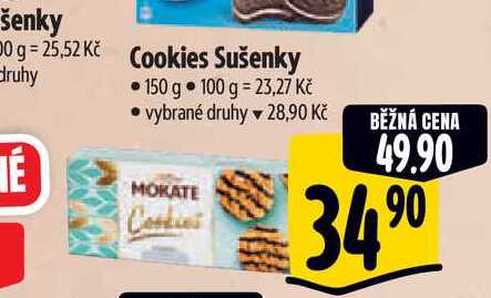  Cookies Sušenky 150 g  