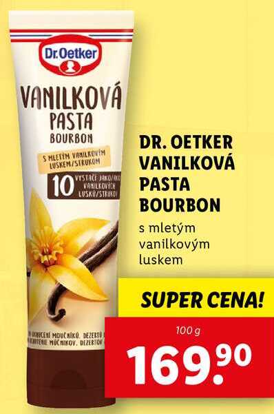 DR. OETKER VANILKOVÁ PASTA BOURBON, 100 g
